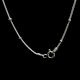 Handcrafted Premium 92.5 Sterling Silver Ball Chain